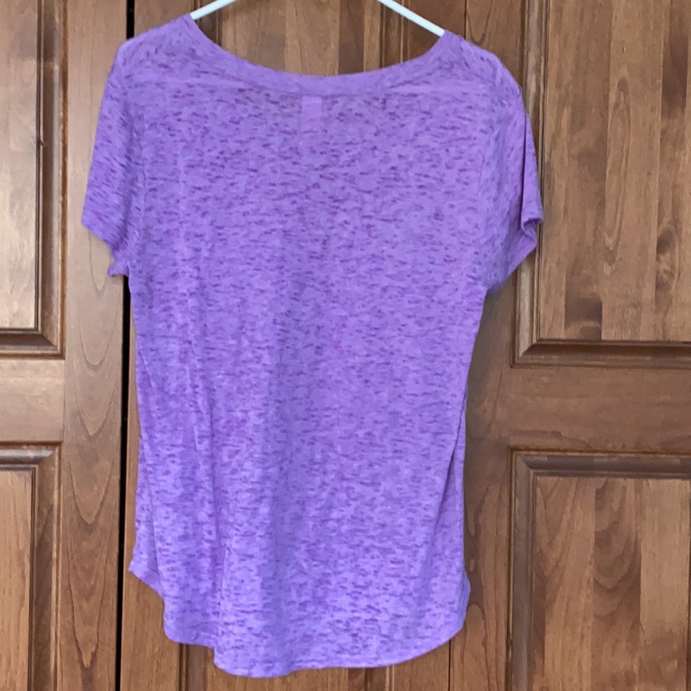 Purple Basic Tee - Picture 2 of 2